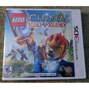 LEGO Legends of Chima Laval's Journey Nintendo 3DS Video Game CIB Manual